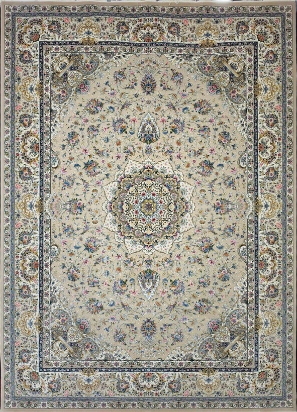 فرش ستاره کویر یزد کلکسیون عالی قاپو 1000 شانه