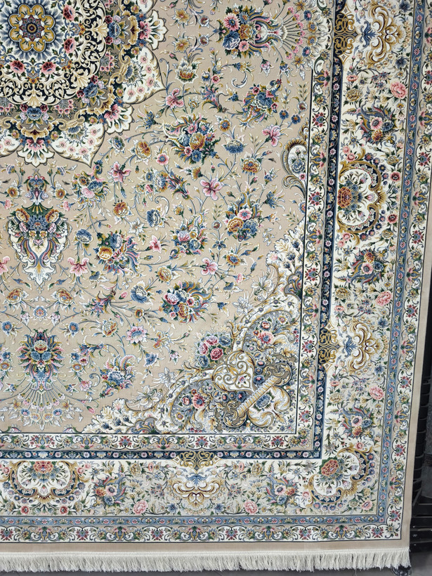 فرش ستاره کویر یزد کلکسیون عالی قاپو 1000 شانه