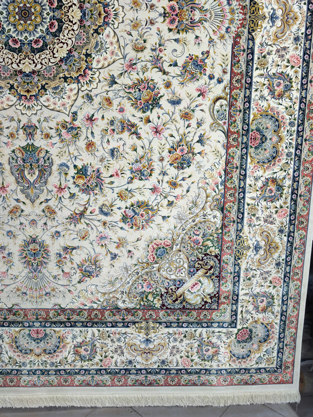 فرش ستاره کویر یزد کلکسیون عالی قاپو 1000 شانه