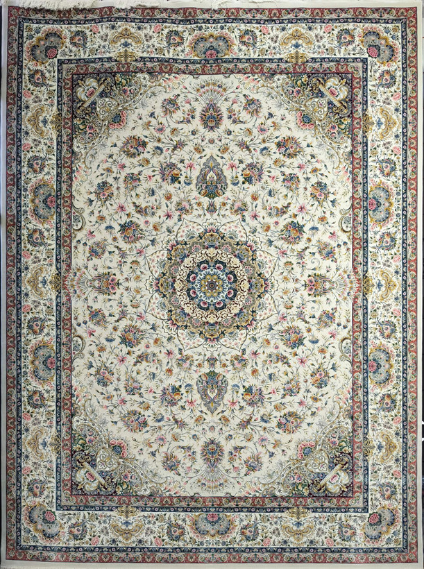 فرش ستاره کویر یزد کلکسیون عالی قاپو 1000 شانه